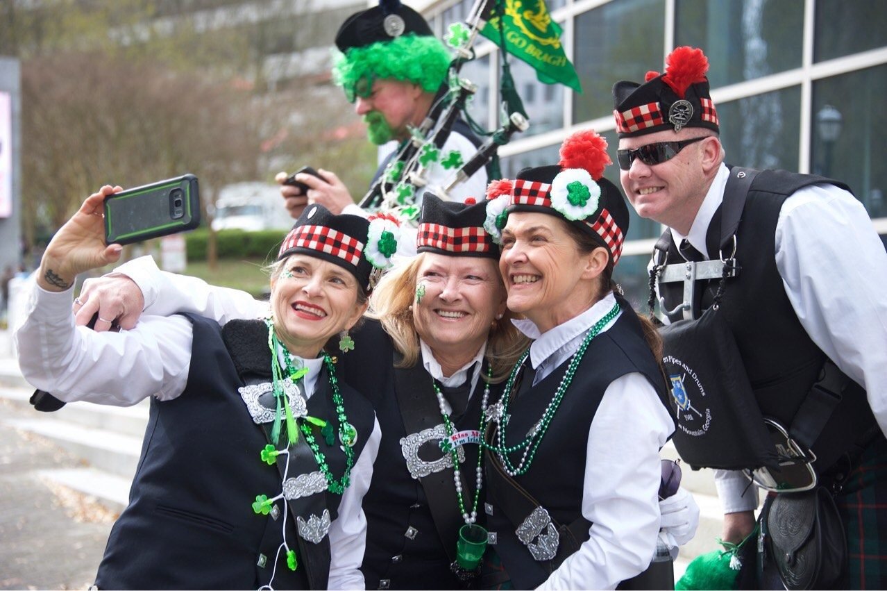St. Patrick's Day Selfie